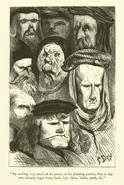 ラベレーの作品のイラスト 作： Gustave after Dore